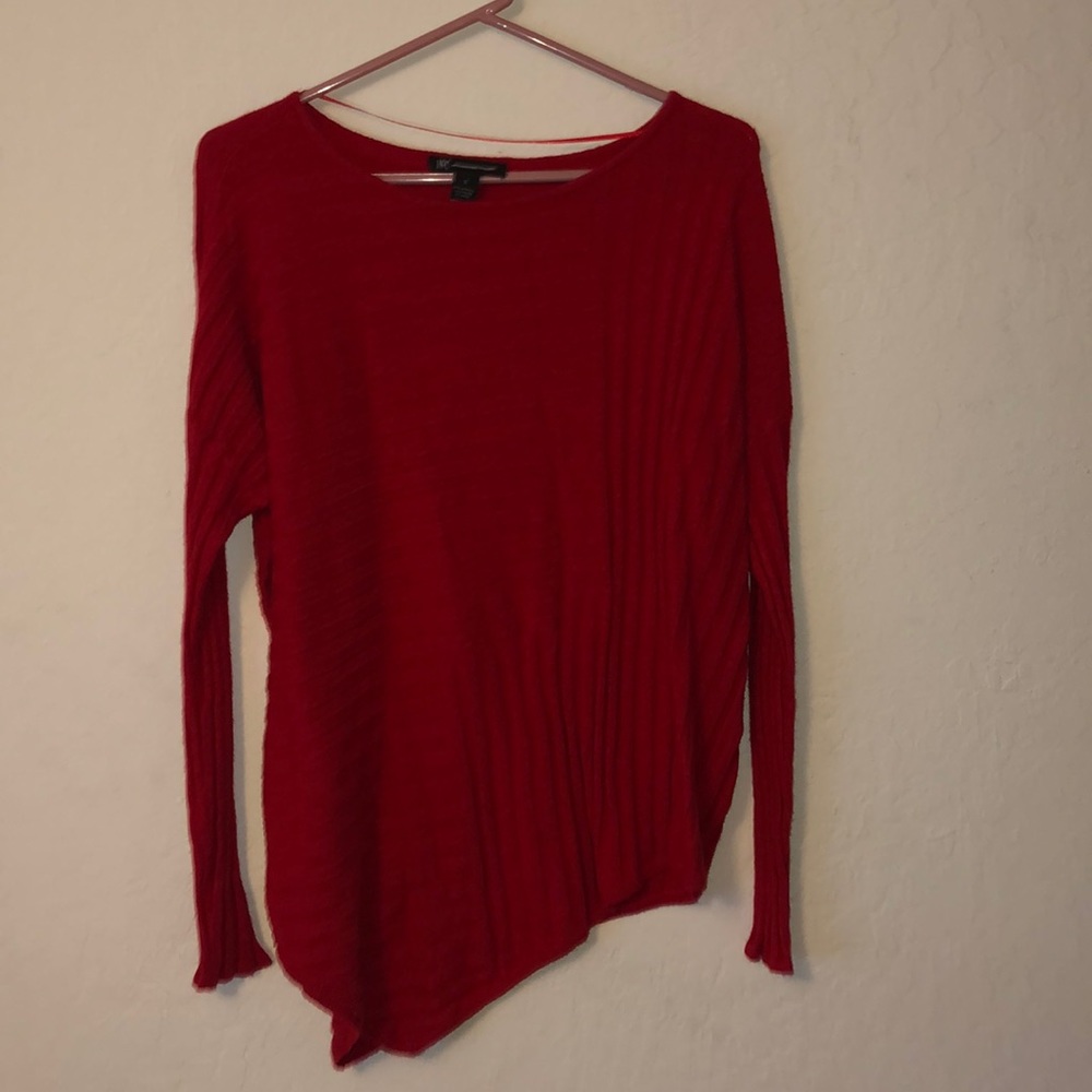 Red Long Sleeve Sweater